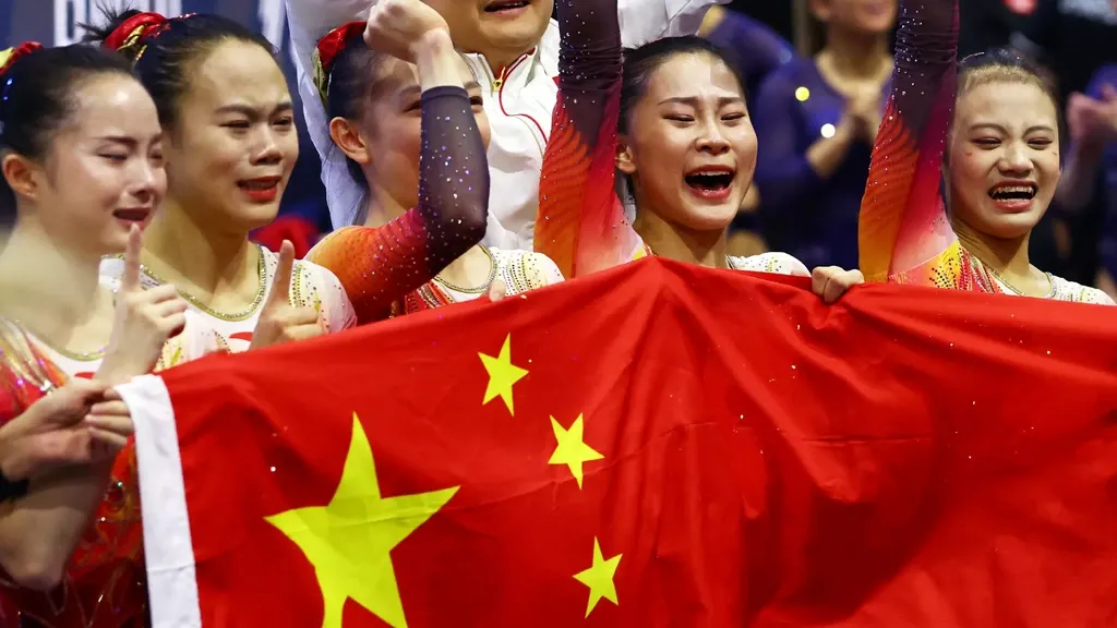 China edges out the US in team final at World Gymnastics Championships — first time in 16 years
