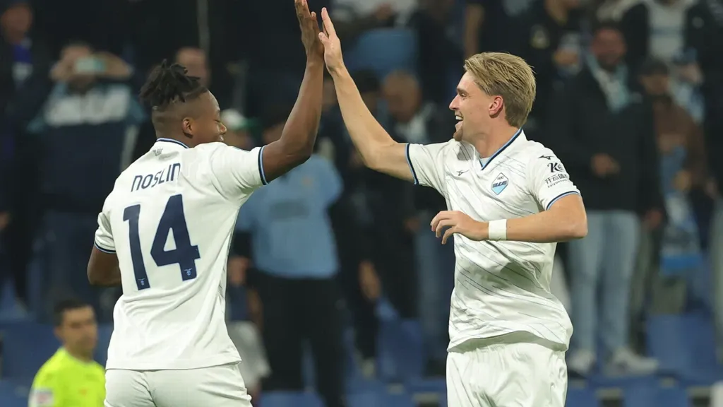 Lazio briefly tops Serie A after spectacular 6-2 away win as Taylor and Noslin shine