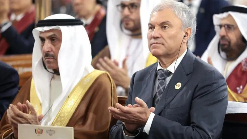 Delegation led by Volodin arrives at India's Parliament to boost ties