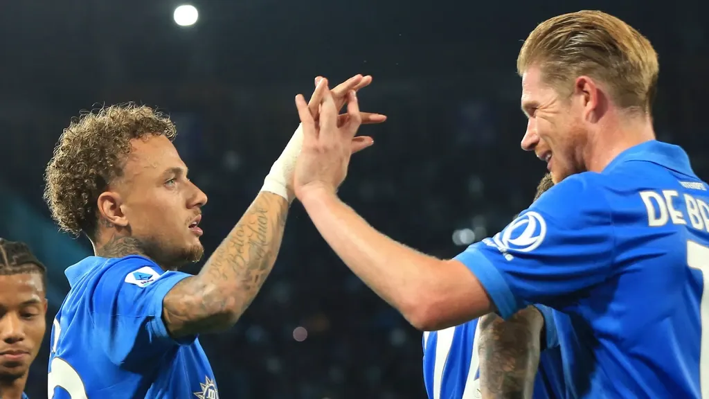 Lang ends 236-day drought and helps Napoli to victory