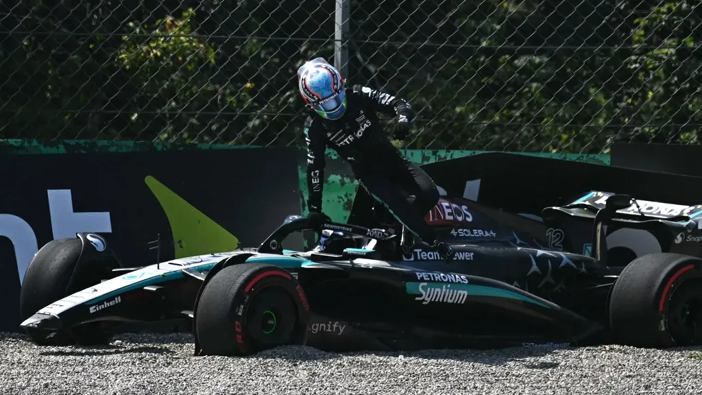 The rollercoaster start for F1 champion Antonelli began with a heavy crash in Monza