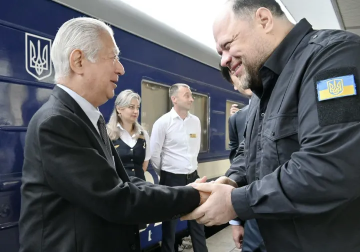 Speaker of Japan’s Lower House Arrives in Kyiv — a Symbolic Gesture of Support for Ukraine