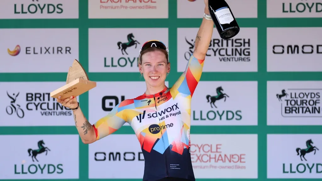 And that's four: Wiebes takes final stage of the Tour of Great Britain