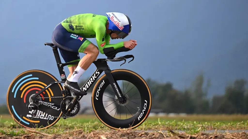 Slovenian Roglič sprints to European time trial gold before home crowd