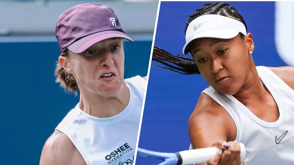 Dominant Swiatek and sloppy Osaka move into US Open third round