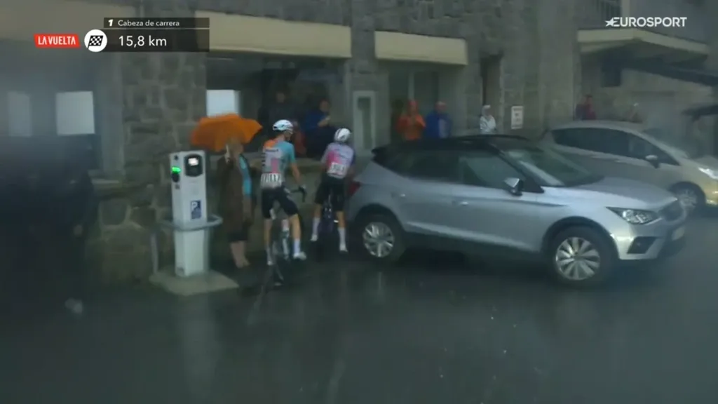 Vuelta stage halted by severe Pyrenees storm — riders themselves call it off