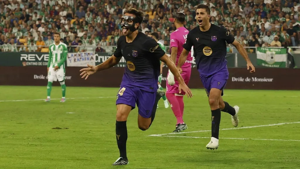 Barcelona dominates in spectacular top clash, routing Real Betis 5-2