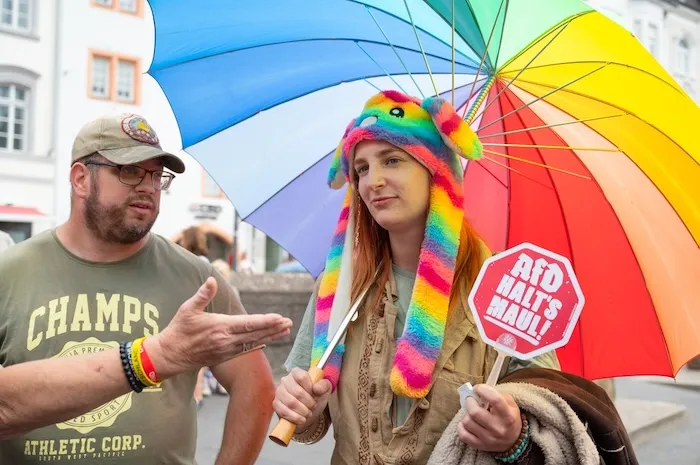 AfD supporters and how they deal with critics