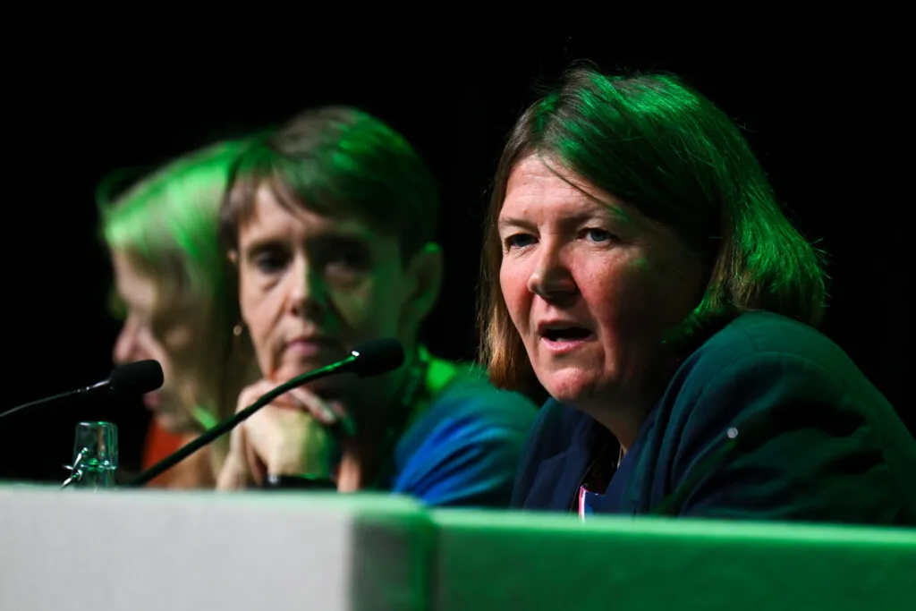 Ellie Chowns on the campaign trail