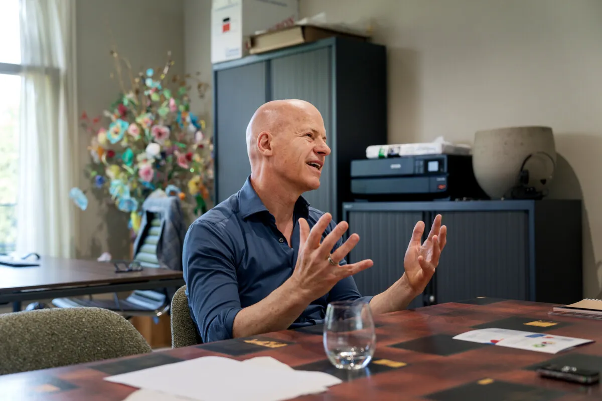 Ronald van der Mark (60) built Action into a major brand and now dedicates himself to people's wellbeing