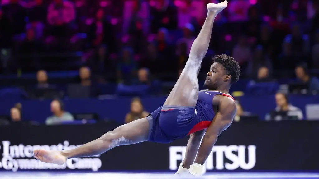 American Richard surprisingly dethrones Jarman on floor to take World gold