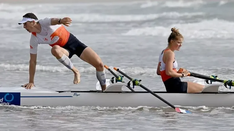 No Dutch rowing medal in new Olympic beach sprint — perhaps the hype is premature