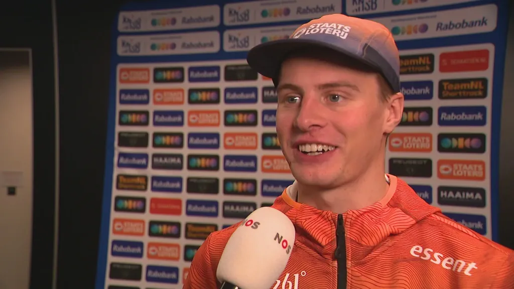 Takes a bag of pepernoten to Vancouver: Van 't Wout gains 8 kg ahead of new season