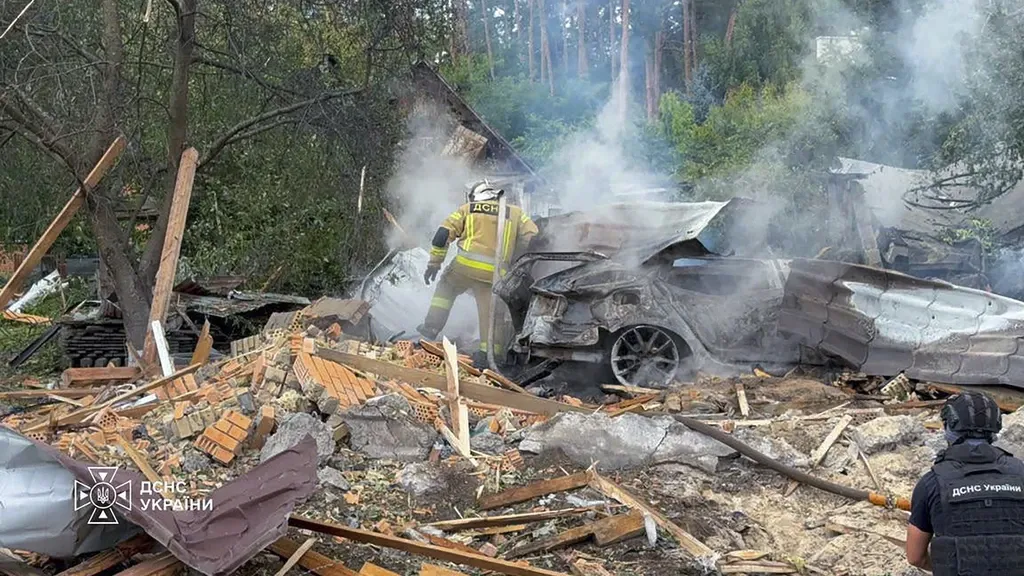 At least 10 dead, many wounded in Russian strike on arms fair in Kyiv