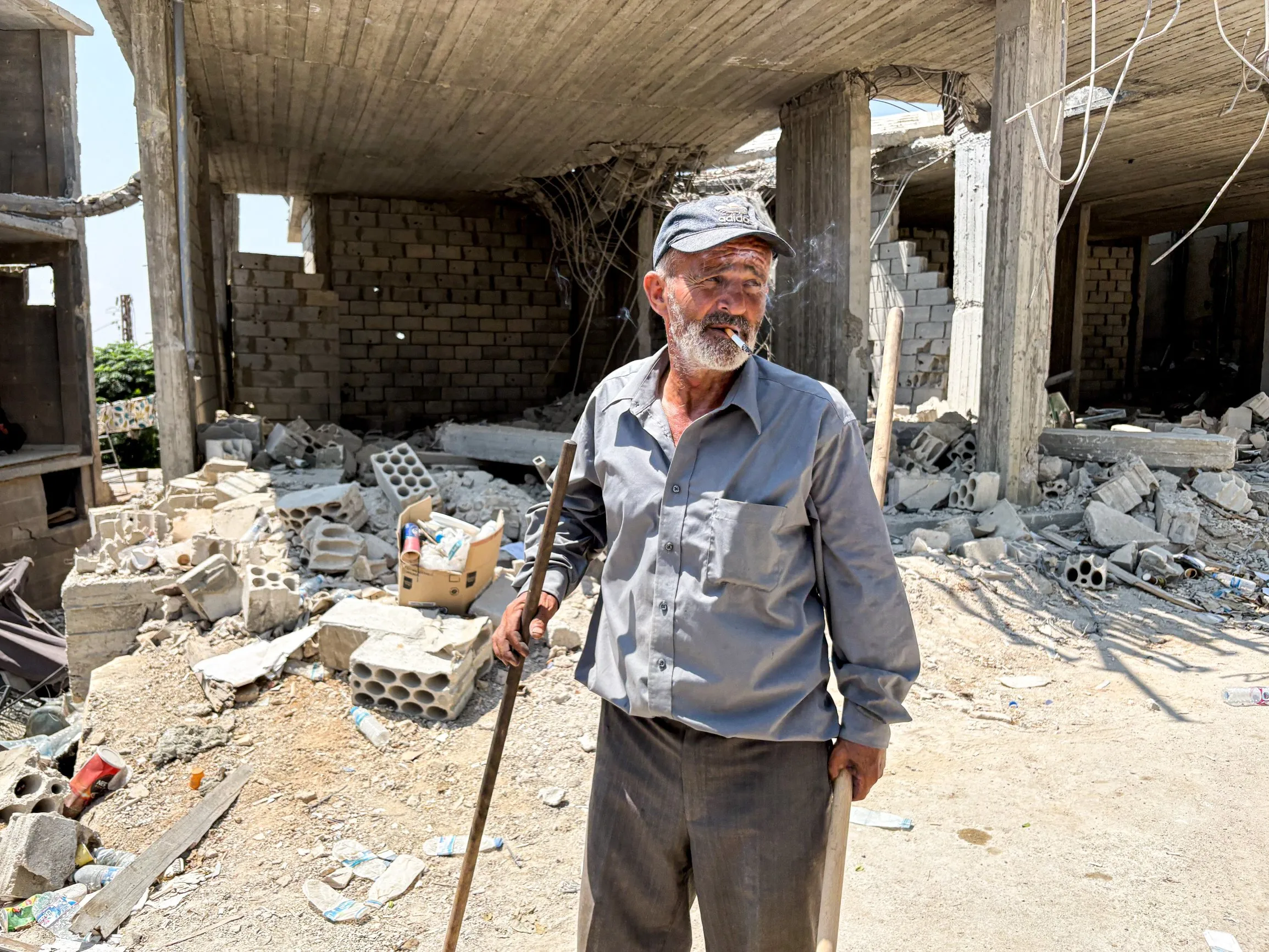 Zawtar al-Gharbiyah: a ‘safe zone’ in name — watched and shelled by Israel