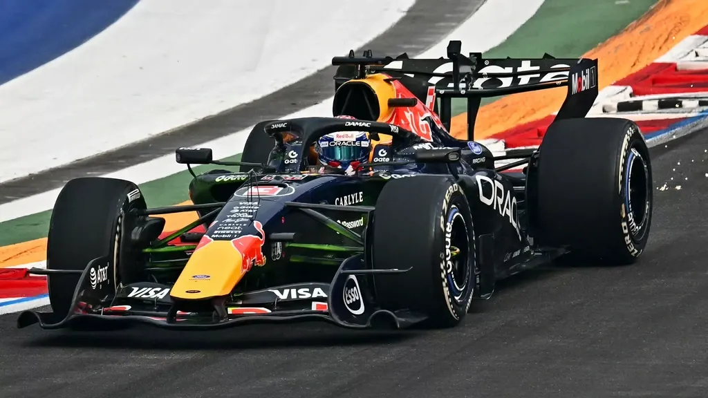 Verstappen wins unusual, chaotic sprint race in Singapore