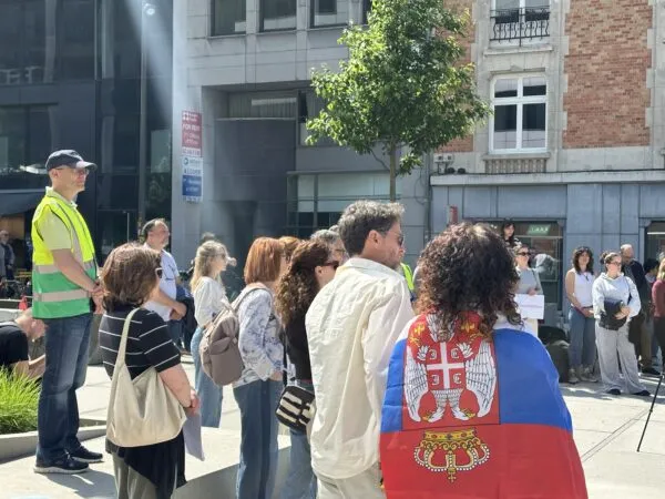 Students demonstrate in Belgrade