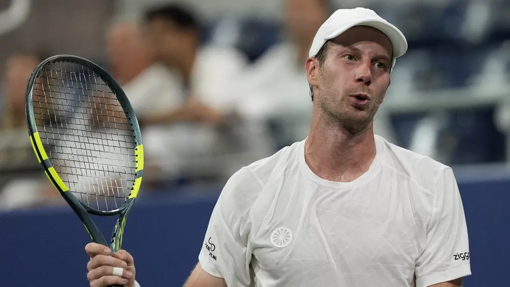 US Open quarter-final confirms Van de Zandschulp's rise: 'I was still missing that big one'