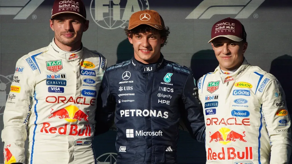 World Championship leader Antonelli takes pole position in Texas, Verstappen second