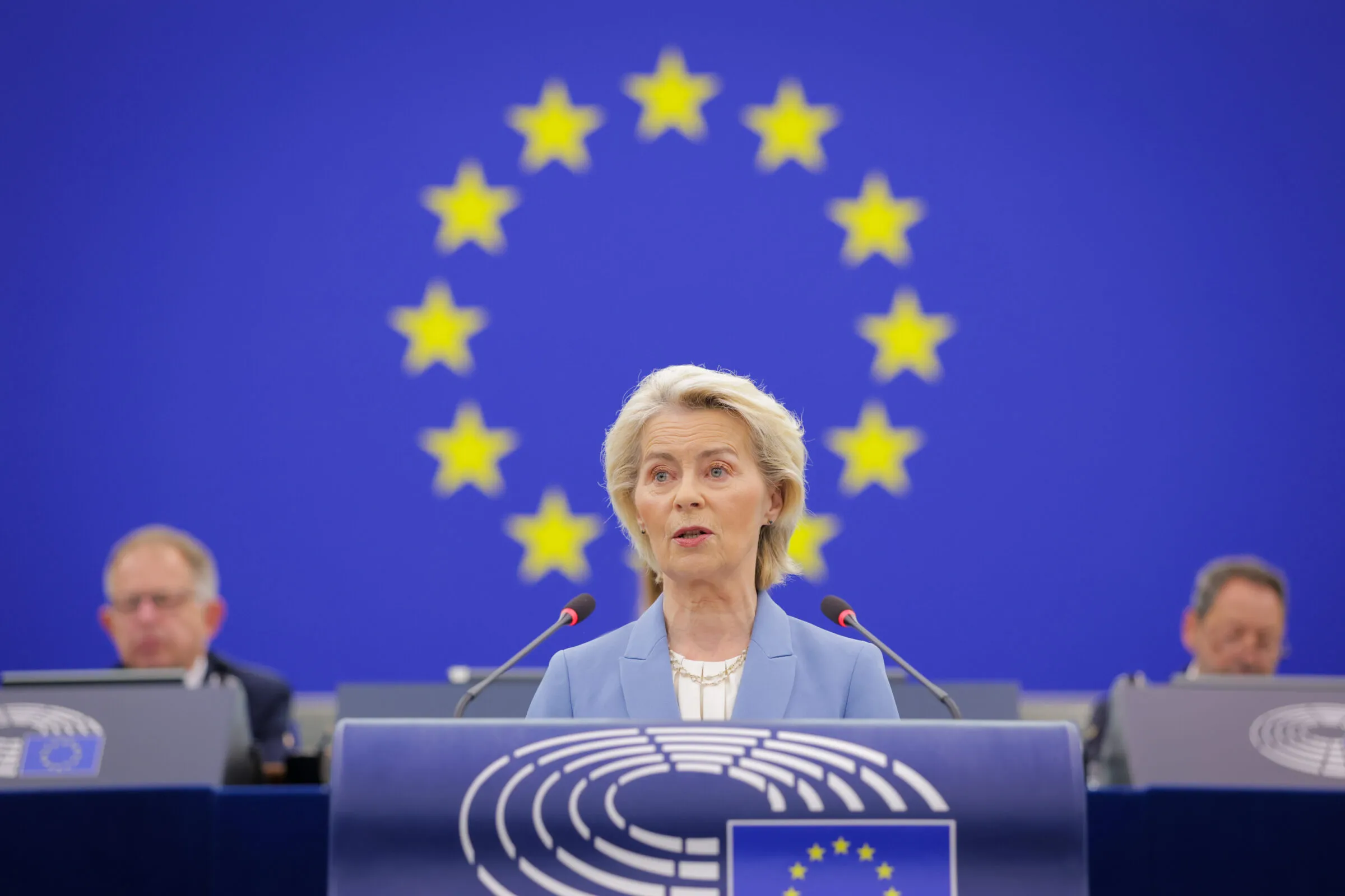 Von der Leyen backs MEPs defending EU’s €2 trillion spending plan as governments push for cuts