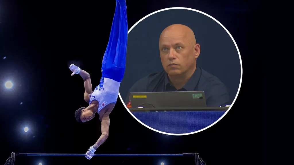 All eyes in Ahoy on Dutch judge — especially the gymnasts’