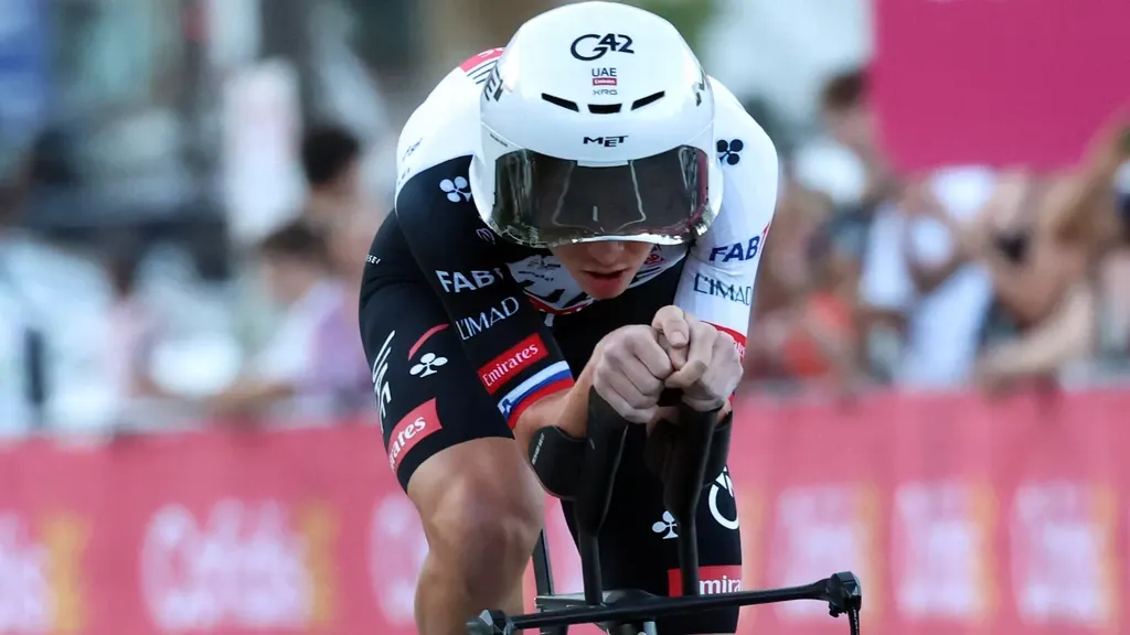 Pogacar starts Vuelta mission with spectacular narrow time-trial win in Monaco
